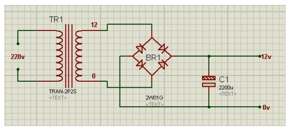 Contoh Skema Power Supply Non Simetris