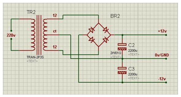 contoh skema power supply simetris