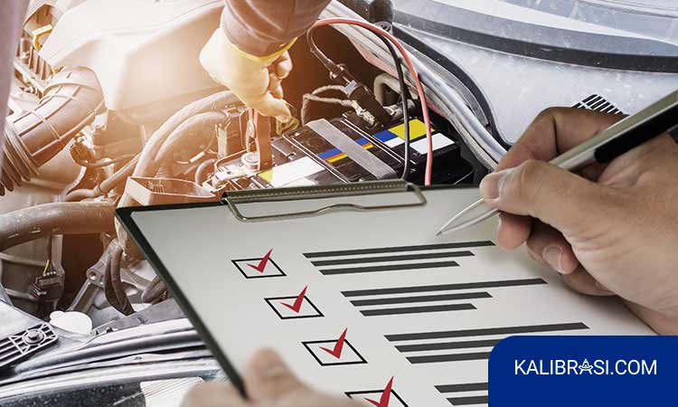 cek antara kalibrasi