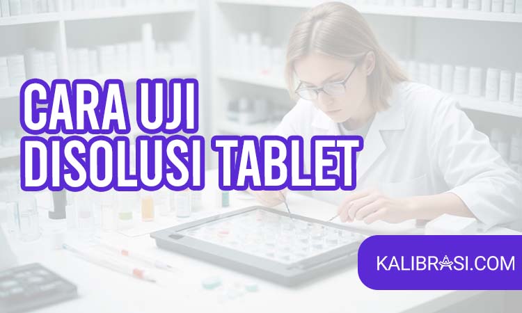 cara uji disolusi tablet