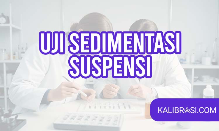 uji sedimentasi suspensi