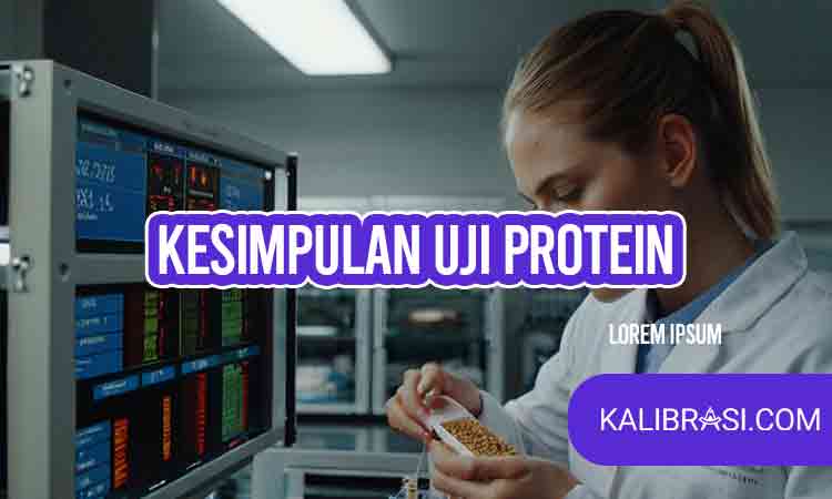 kesimpulan uji protein